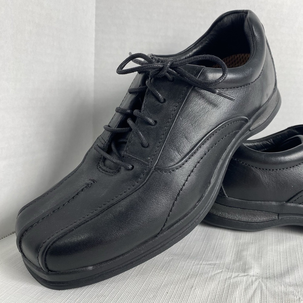My Travel Streetcars Diplomat Genuine Leather Black Lace Up Men's‎ Size 9M VGC